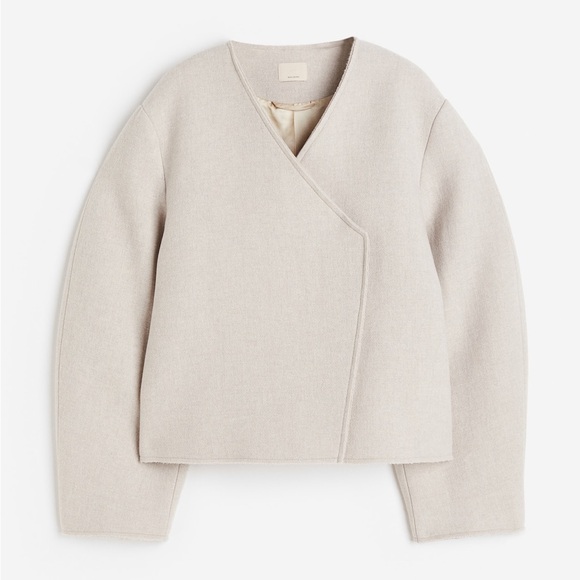 H&M Jackets & Blazers - NWOT *RARE* H&M Premium Selection Wool Blend Jacket